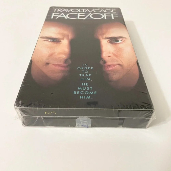Face Off VHS 1997 Tape Movie Nicolas Cage John Travolta - Picture 4 of 14